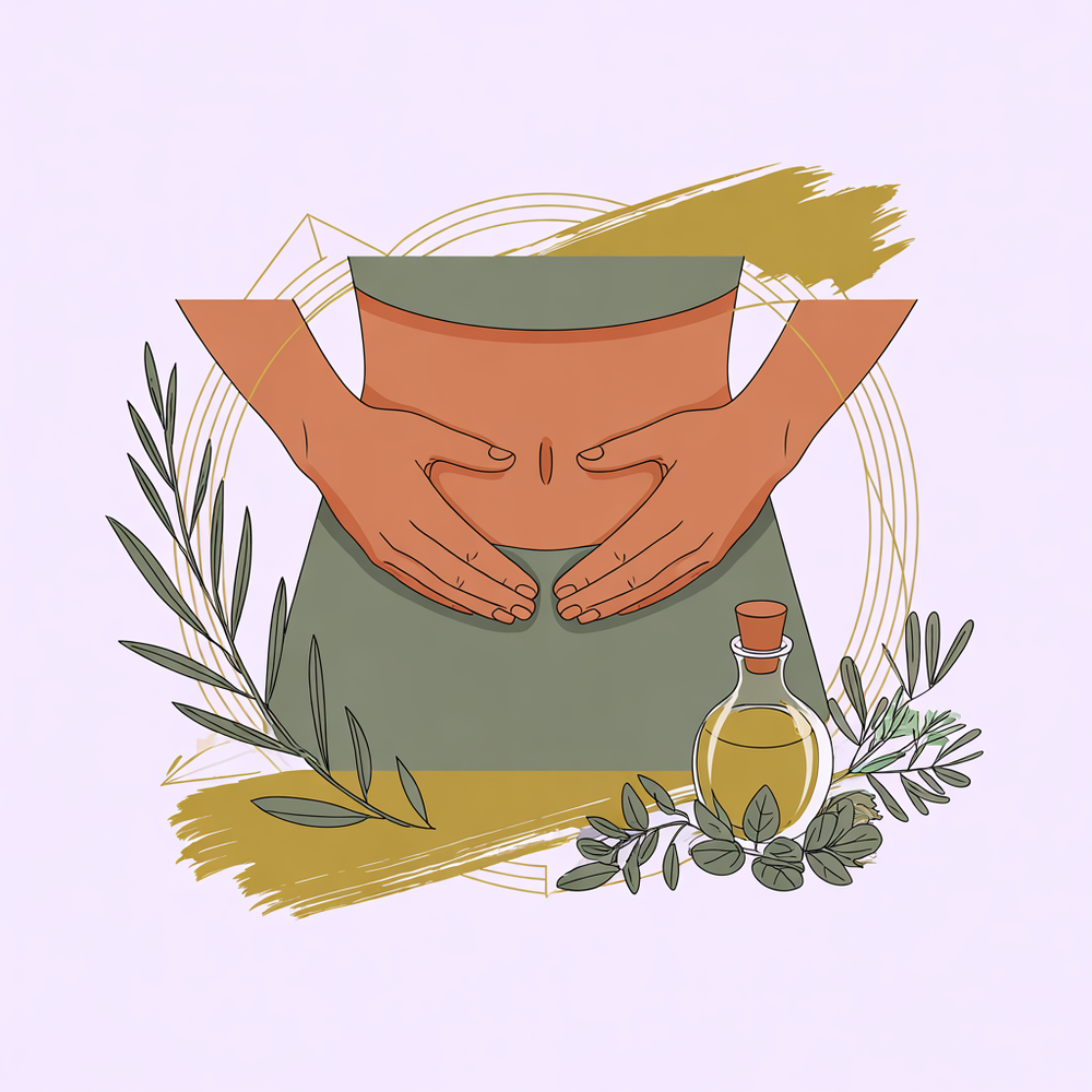 The Period Comfort Ritual: Warming Herbs for Cramps, Mood & Lower-Back Tension