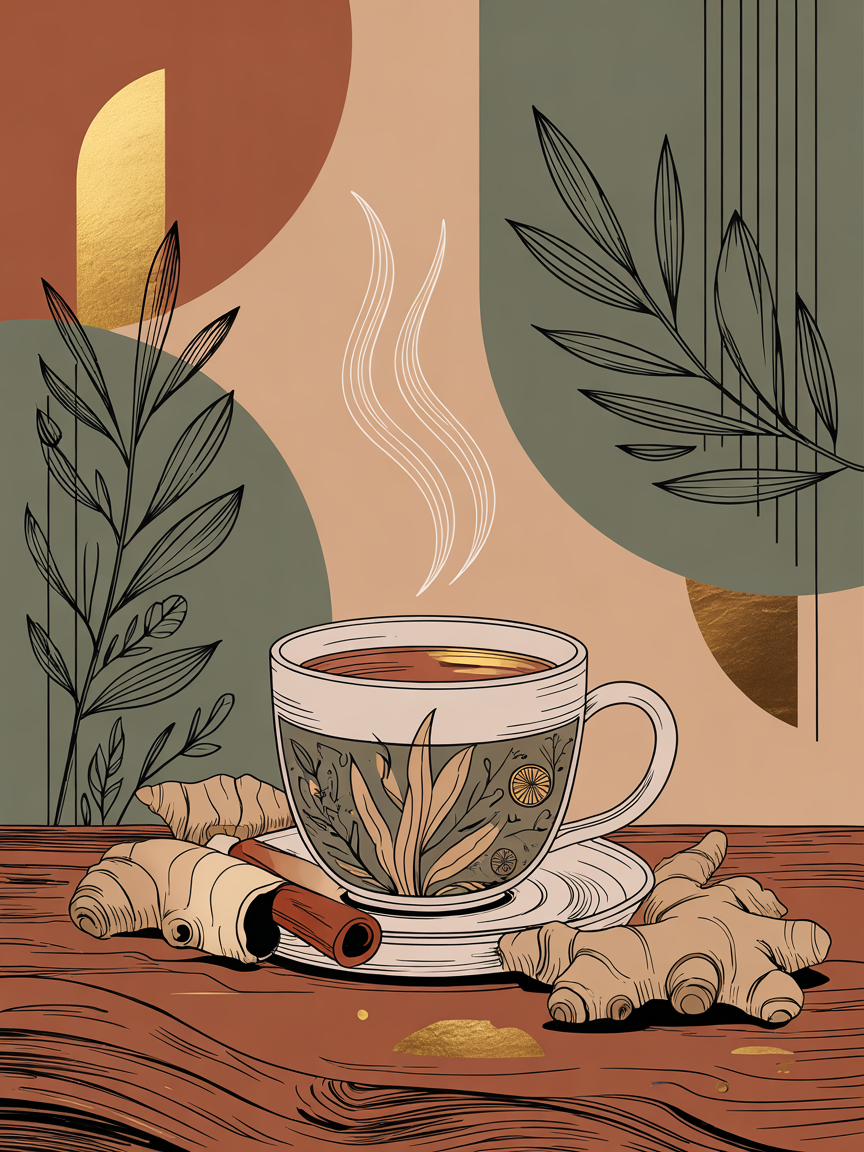 Warming Herbs for Cramps, Mood & Lower-Back Tension